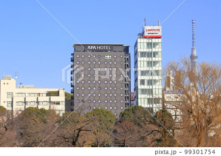 不忍池からみたPAホテル（京成上野駅前） 99301754