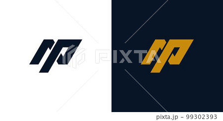 PM Logo Design, Initial PM Letter Design With Sci-fi Style. PM Logo For  Game, Esport, Technology, Digital, Community Or Business. P M Sport Modern  Italic Alphabet Font. Typography Urban Style Fonts. Royalty