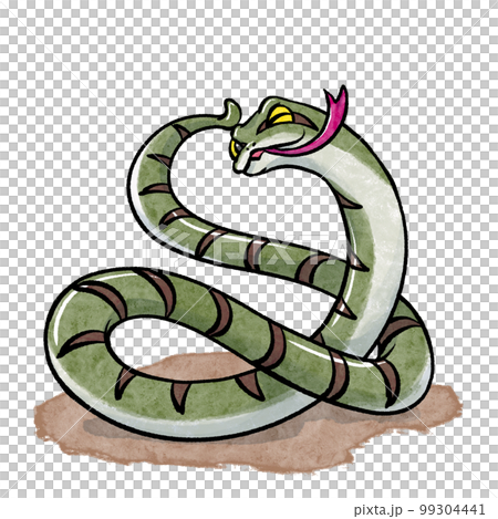 ヘビ イラスト 99304441