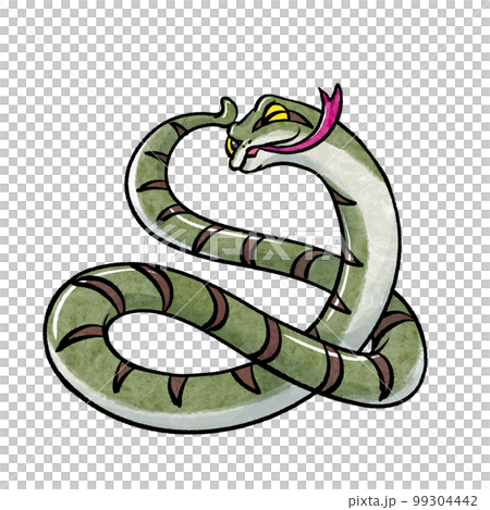 ヘビ イラスト 99304442