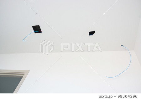 Electrical Wiring installation cables for socket. Renovation, Repair and development of home and apartment concepts 99304596