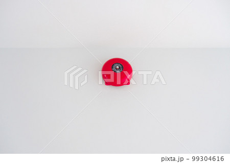 Fire alarm on the wall, powerful emergency equipment safety for apartment Fire alarm on the wall, powerful emergency equipment safety for apartment 99304616