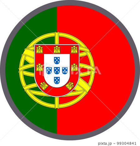 世界の国旗アイコン☆ポルトガルPortugal☆ 世界の国旗アイコン☆ポルトガルPortugal☆ 99304841