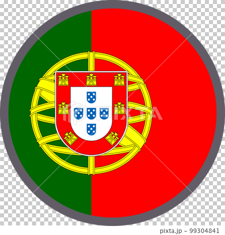 世界の国旗アイコン☆ポルトガルPortugal☆ 世界の国旗アイコン☆ポルトガルPortugal☆ 99304841