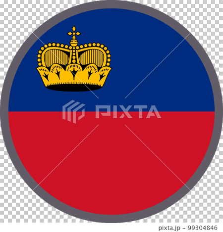 世界國旗圖標 ☆ 列支敦士登 Liechtenstein ☆ 99304846