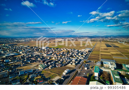 都城市空撮　R5年冬 99305486