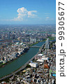 東京スカイツリーから撮影した東京の夏 99305677
