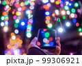 スマホからの光 99306921
