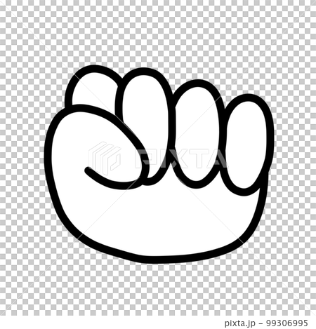 石頭剪刀布 goo 手勢手寫插圖 石頭剪刀布 goo 手勢手寫插圖 99306995