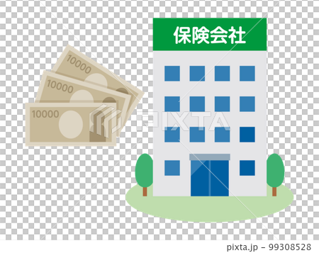 保険会社のイラスト 99308528