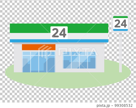 コンビニエンスストアのイラスト 99308532