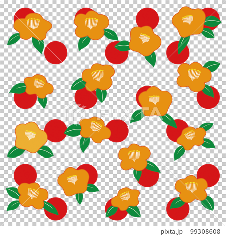 茶花花圖 99308608