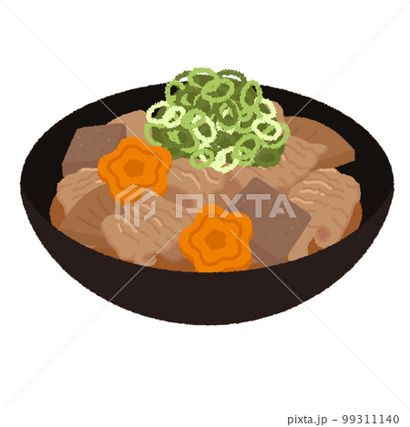 もつ煮のイラスト もつ煮のイラスト 99311140