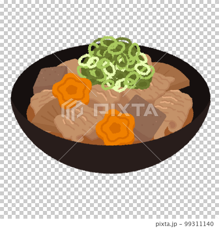 もつ煮のイラスト もつ煮のイラスト 99311140