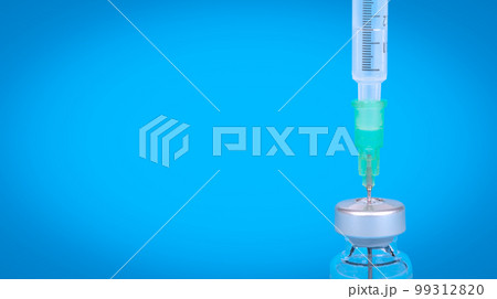 Filling vaccine to syringe before inject Filling vaccine to syringe before inject 99312820