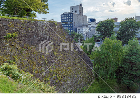 岩手 盛岡城 二の丸石垣張出部 99313435