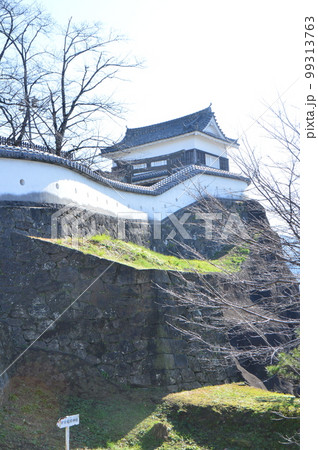 古橋口から眺めた「臼杵城」(臼杵公園/大分県臼杵市) 古橋口から眺めた「臼杵城」(臼杵公園/大分県臼杵市) 99313763
