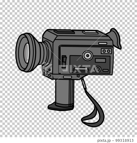 8mm camera illustration 8mm camera illustration 99318913