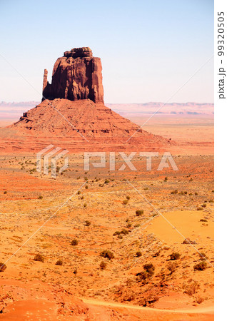 Desolate Monument Valley Arizona USA Navajo Nation Desolate Monument Valley Arizona USA Navajo Nation 99320505