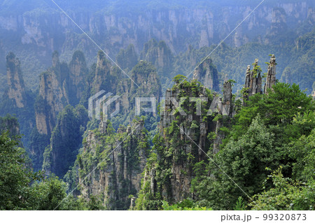 張家界 湖南 中国の 99320873