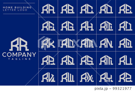 House RR R letter logo design vector 99321977