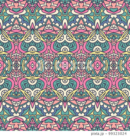Tribal vintage abstract geometric ethnic boho seamless pattern ornamental 99323024
