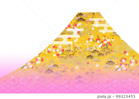 富士山 年賀 富士山 年賀 99323455