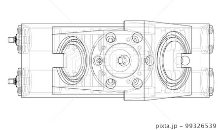Abstract industry object concept 99326539