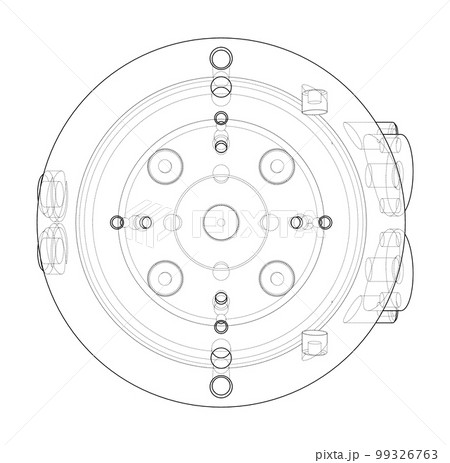 Abstract industry object concept 99326763