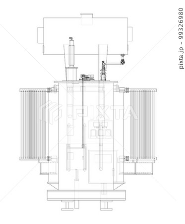 High-voltage transformer 99326980