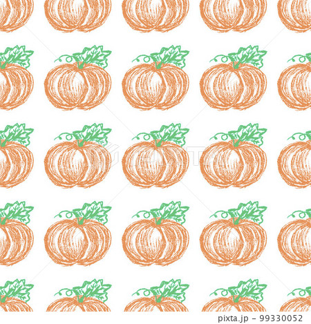 Seamless pattern. Children's drawings with wax crayons 99330052