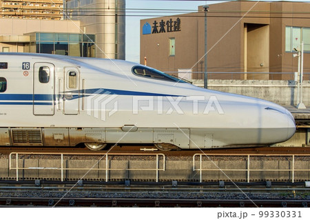 三河安城駅に停車するN700S系こだま 99330331