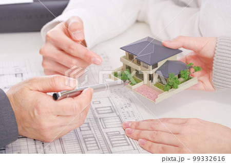 不動産の打ち合せ 99332616