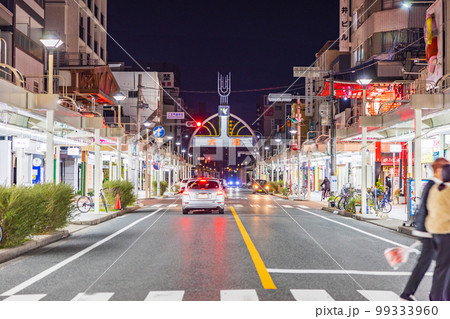 【愛知県】仁王門通本町・夜景 【愛知県】仁王門通本町・夜景 99333960