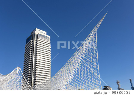 神戸三宮のランドマークホテル ホテルオークラ神戸(2023年1月3日撮影) 神戸三宮のランドマークホテル ホテルオークラ神戸(2023年1月3日撮影) 99336555