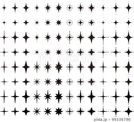 輝きマークのセット 輝きマークのセット 99336796