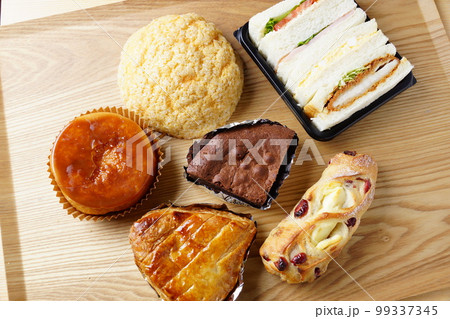 菓子パン 惣菜パン 菓子パン 惣菜パン 99337345