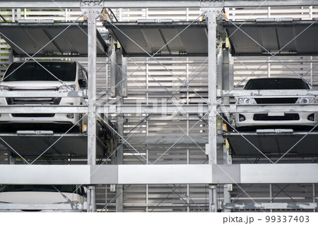 立体 機械式駐車場 立体 機械式駐車場 99337403
