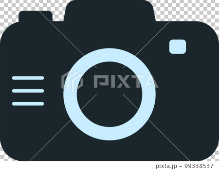 カメラのシンプルなイラストアイコン 99338537