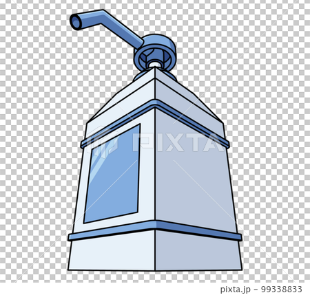 dynamic dispenser diagonal illustration 99338833