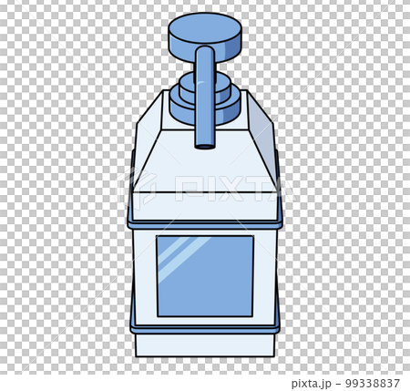 ディスペンサー斜めのイラスト ディスペンサー斜めのイラスト 99338837