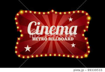 Cinema sign or billboard 99339533