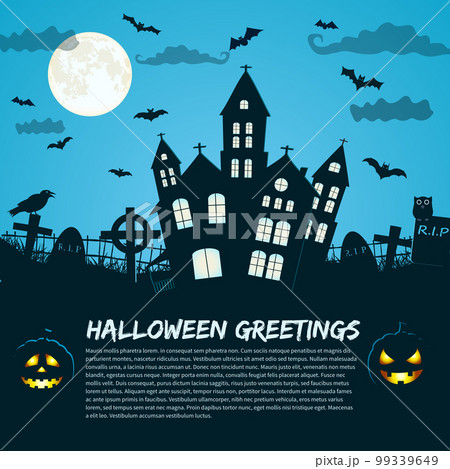 Halloween Greetings Holiday Poster Halloween Greetings Holiday Poster 99339649