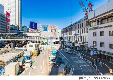 再開発が進む渋谷駅周辺　※2023年2月撮影 99342655