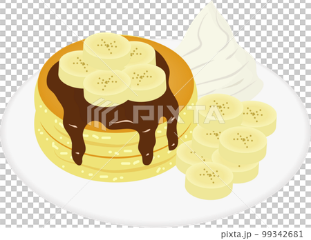 Chocolate bananapan cake 99342681