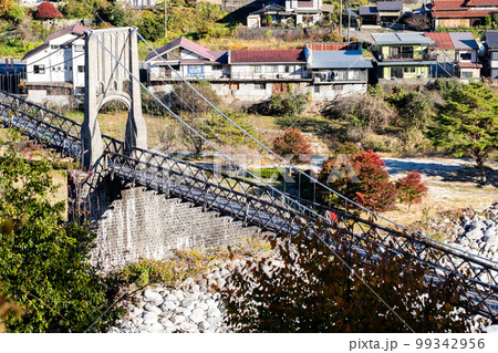 【天白公園】桃介橋と南木曾の街並み 【天白公園】桃介橋と南木曾の街並み 99342956