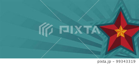 February 23. Geometric background with red star. February 23. Geometric background with red star. 99343319