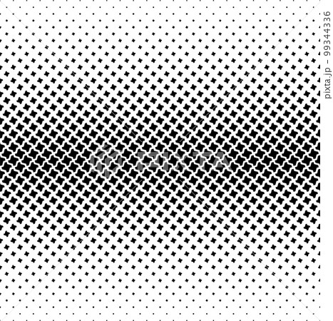 Geometric pattern of black figures on a white background.Seamless in one direction. Geometric pattern of black figures on a white background.Seamless in one direction. 99344336