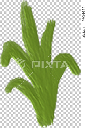 Hand drawn Oil Painting Plants 99344524