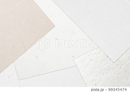 和紙の組み合わせのテクスチャ 背景素材 和紙の組み合わせのテクスチャ 背景素材 99345474